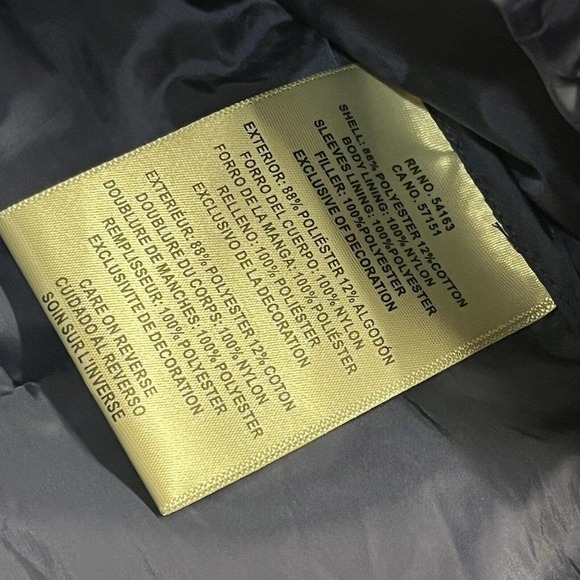 Levi’s Mens Retro Arctic Cloth Retro Bubble Puffer Jacket Size 2XL Coat - Picture 12 of 13